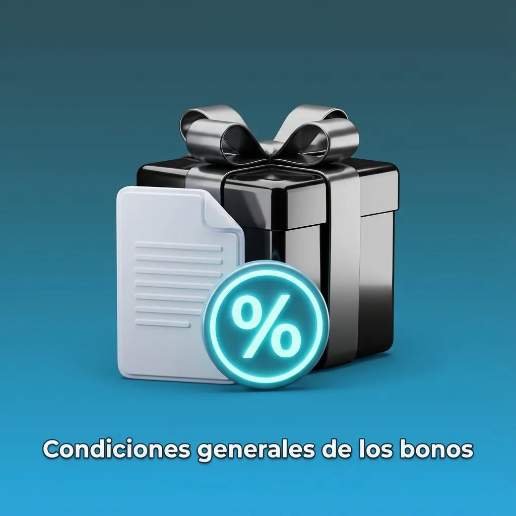 Ilustración de términos y condiciones de bonos de casino online con lista de requisitos y reglas clave en pantalla