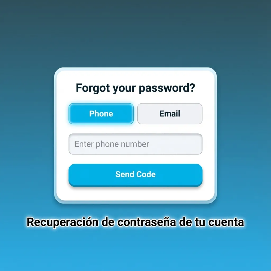 Ilustración de usuario recuperando contraseña en sitio web Stake mediante enlace enviado a su correo electrónico