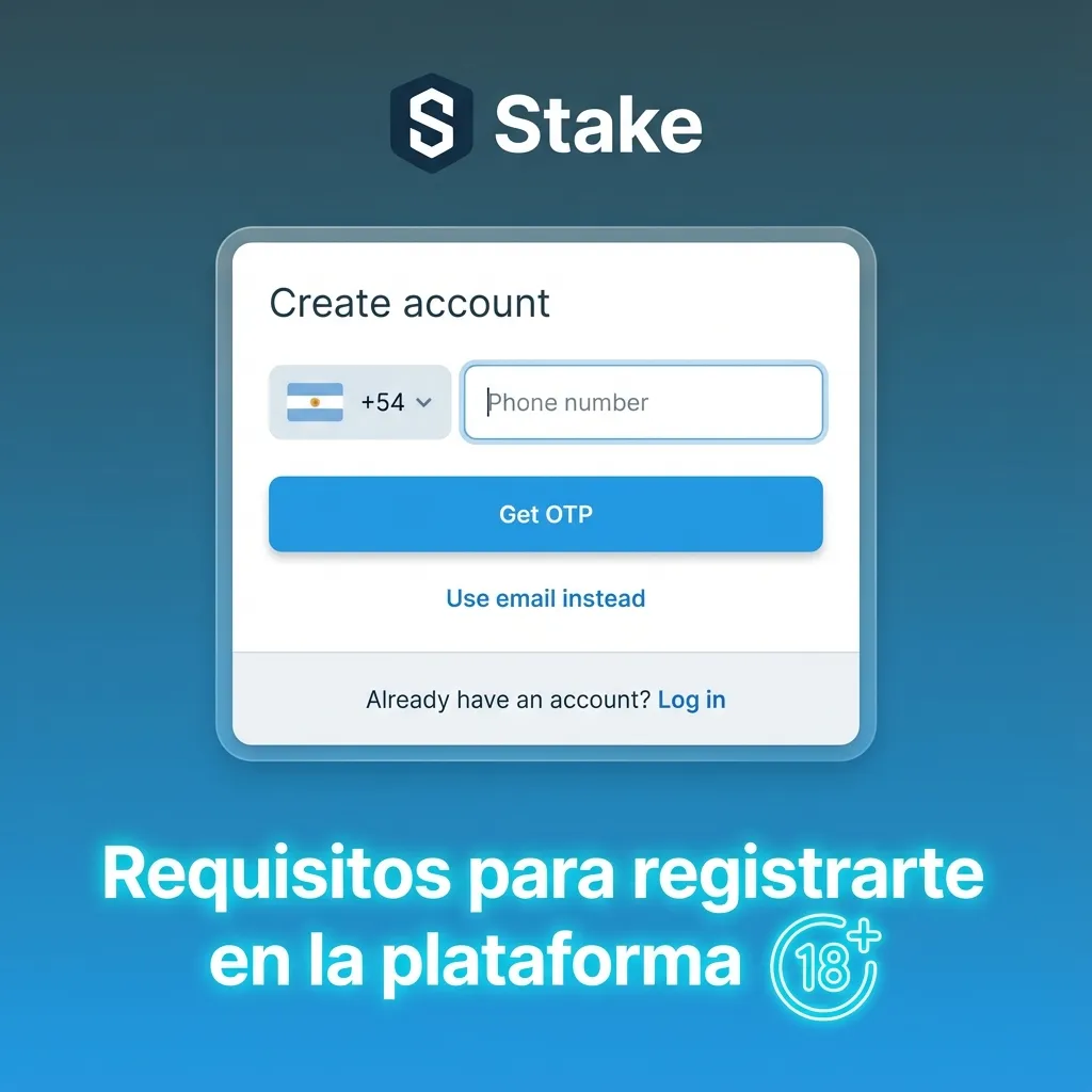 Ilustración con lista de requisitos para registrarse en una plataforma de juego online en Argentina