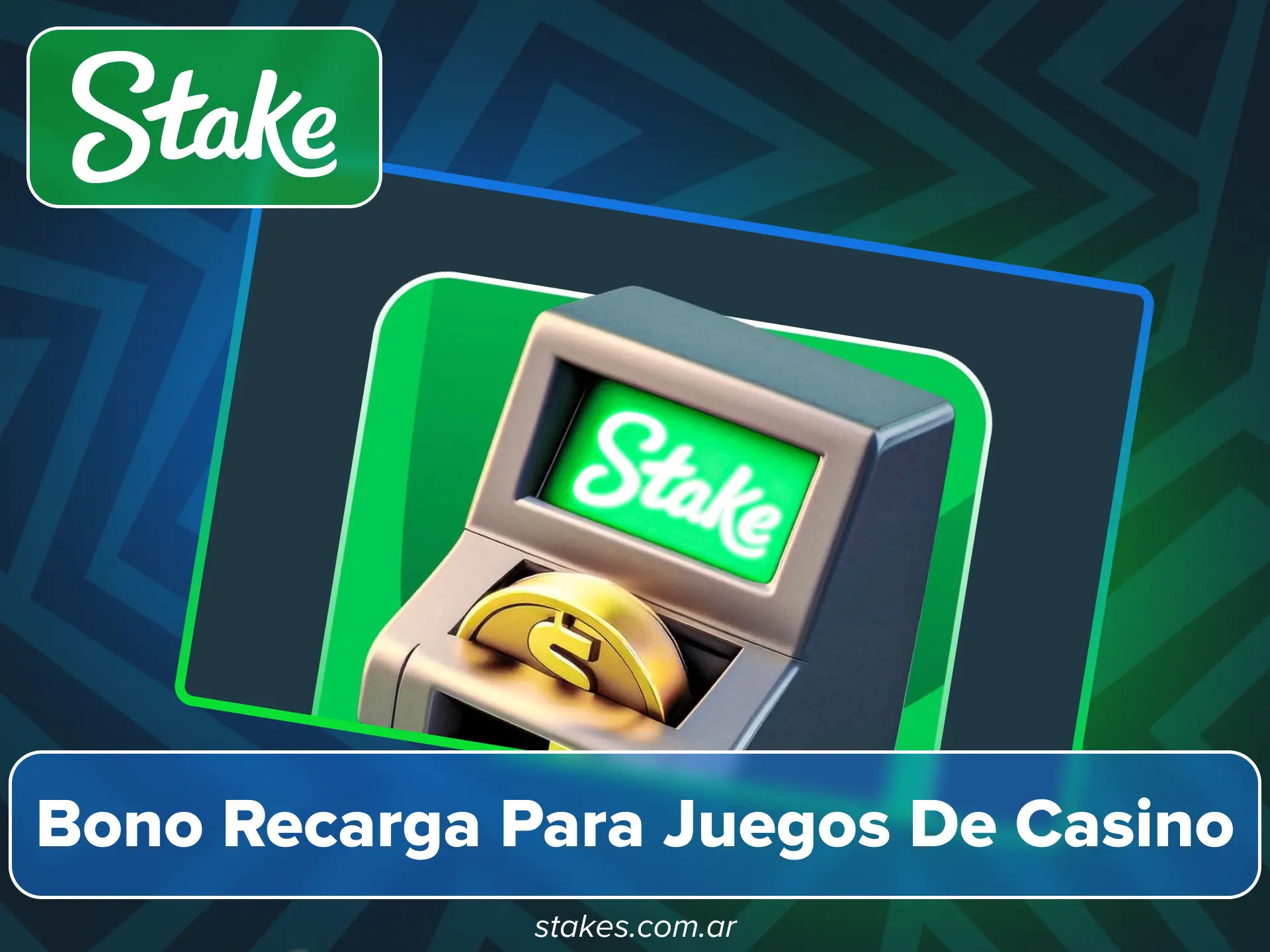 Obtén el bono de recarga en el sitio oficial Stake.