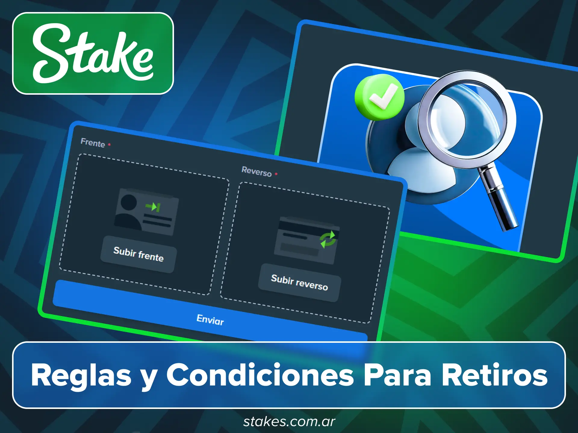 Resuelve errores al retirar fondos en sitio oficial de Stake.