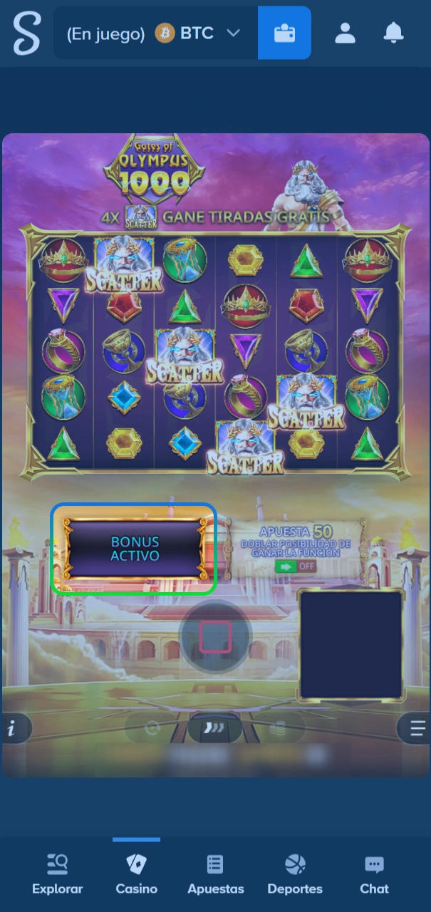 Revisa tus ganancias diarias en el sitio oficial de Stake.