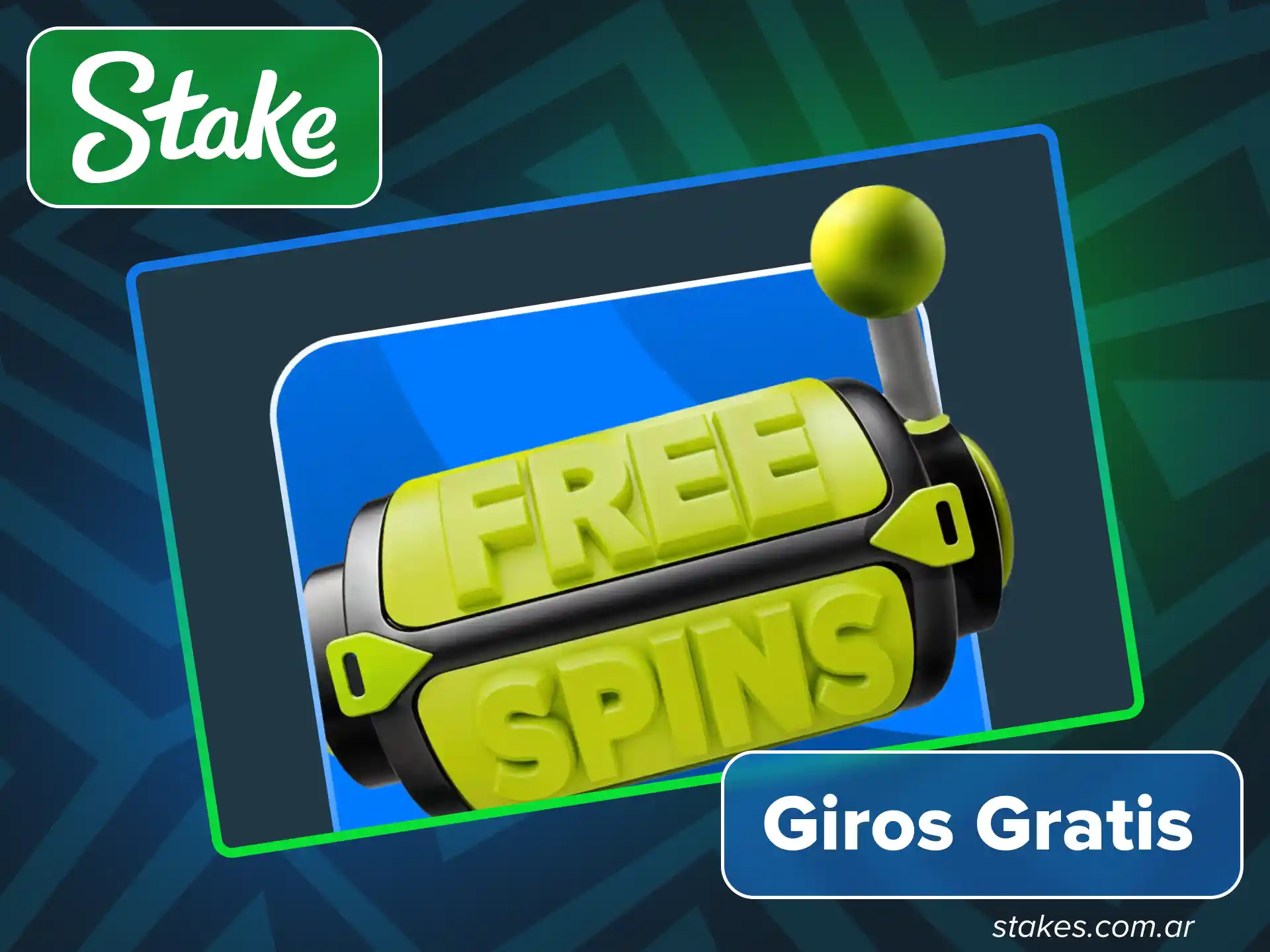 Reclama tus giros gratis en el sitio oficial de Stake.