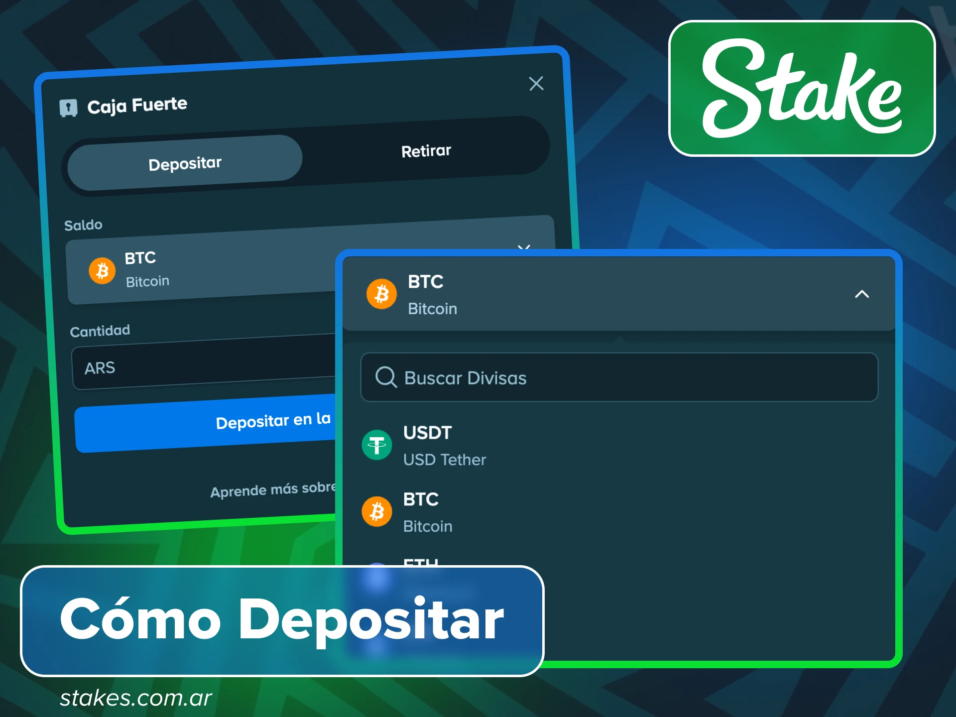 Descubre cómo depositar para jugar al póker y apuesta ahora en Stake.