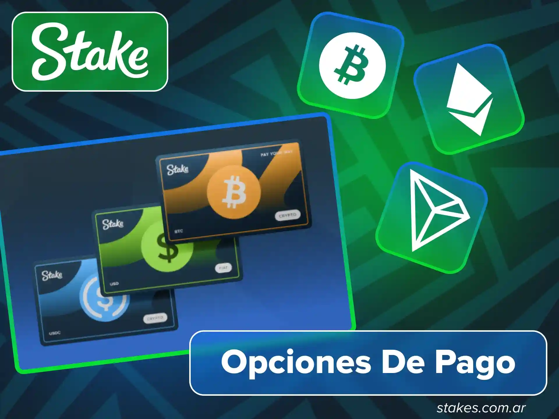 Conoce todos los métodos de depósito y retiro con moneda local disponibles en Stake Argentina.
