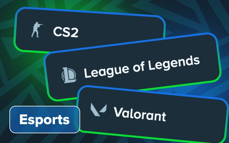 Puedes apostar en varios mercados de eSports en la aplicación Stake.